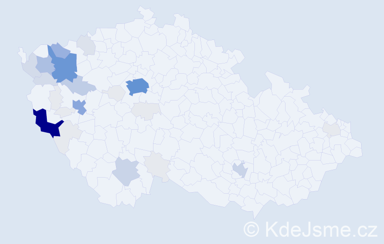 Příjmení: 'Märzová', počet výskytů 144 v celé ČR