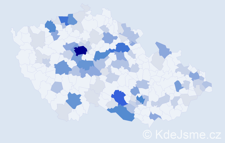 Příjmení: 'Buchalová', počet výskytů 292 v celé ČR