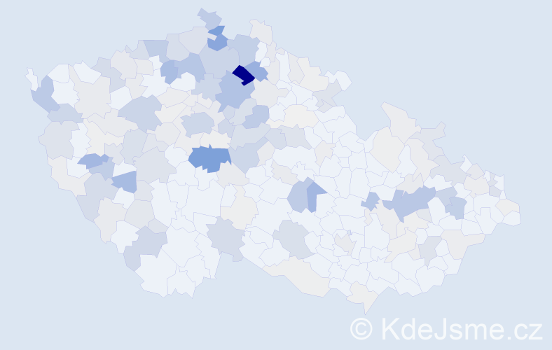 Příjmení: 'Eichlerová', počet výskytů 684 v celé ČR