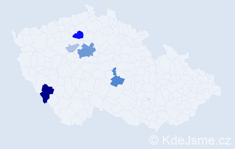 Příjmení: 'Synecká', počet výskytů 28 v celé ČR