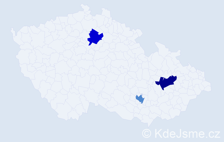 Příjmení: 'Makowská', počet výskytů 8 v celé ČR