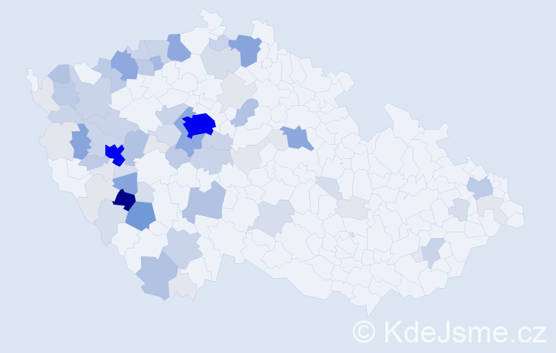 Příjmení: 'Panuška', počet výskytů 291 v celé ČR