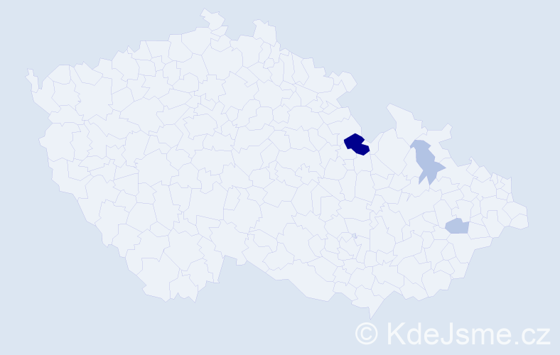 Příjmení: 'Kerschbaum', počet výskytů 8 v celé ČR