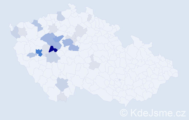 Příjmení: 'Škrlant', počet výskytů 81 v celé ČR