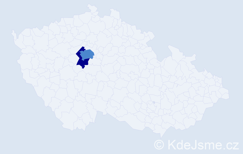 Příjmení: 'Latowski', počet výskytů 4 v celé ČR