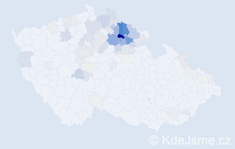 Příjmení: 'Plecháčová', počet výskytů 314 v celé ČR