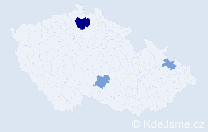 Příjmení: 'Ayrapetyan', počet výskytů 5 v celé ČR
