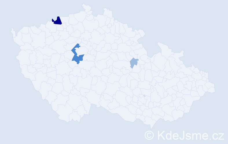 Příjmení: 'Burš', počet výskytů 7 v celé ČR