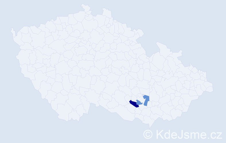 Příjmení: 'Kuparowitzová', počet výskytů 2 v celé ČR