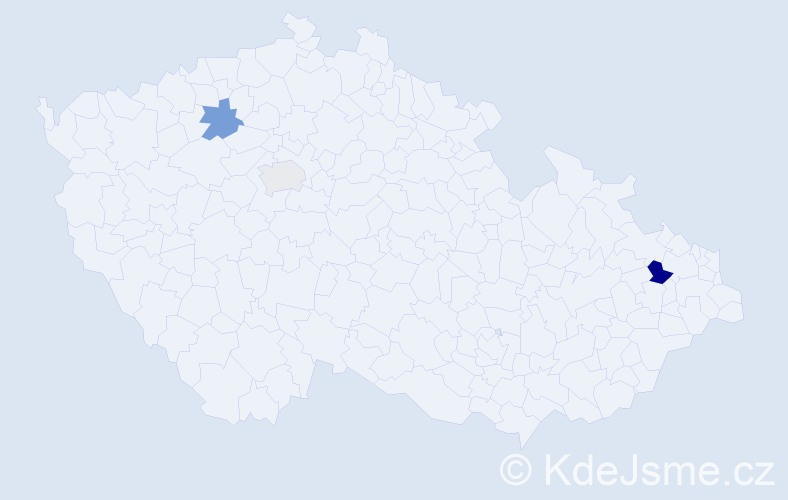 Příjmení: 'Perrinová', počet výskytů 4 v celé ČR