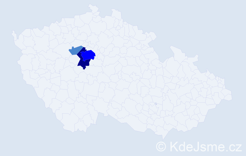 Příjmení: 'Strettiová', počet výskytů 6 v celé ČR