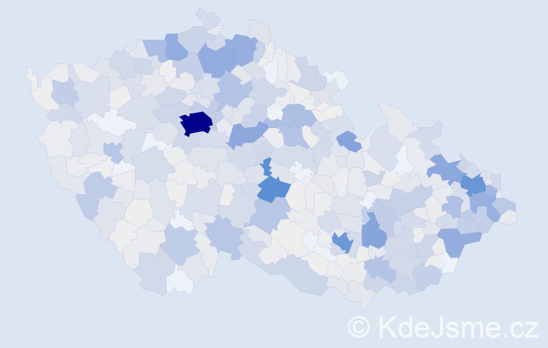 Příjmení: 'Adamcová', počet výskytů 3355 v celé ČR