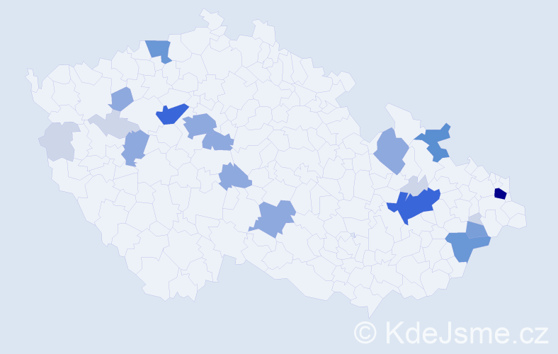 Příjmení: 'Schnaubelt', počet výskytů 68 v celé ČR