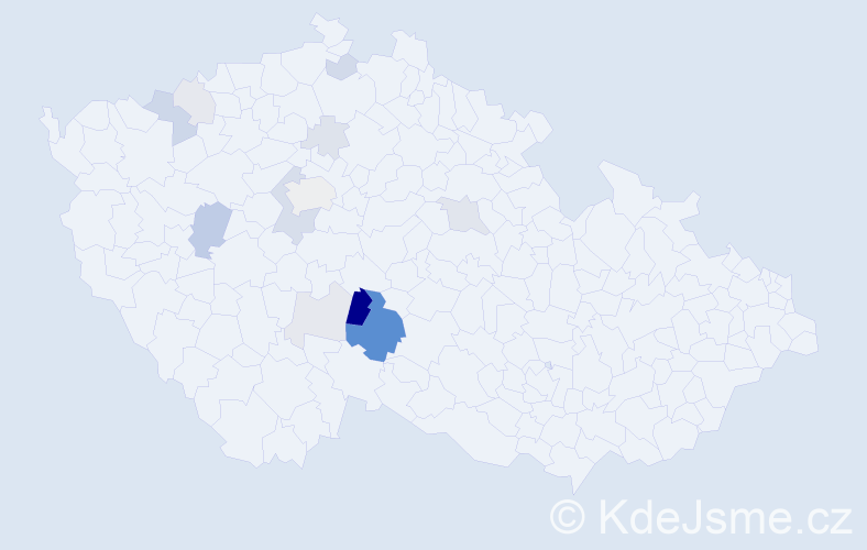 Příjmení: 'Pilská', počet výskytů 35 v celé ČR
