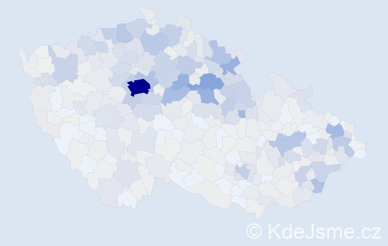 Příjmení: 'Řehák', počet výskytů 3103 v celé ČR