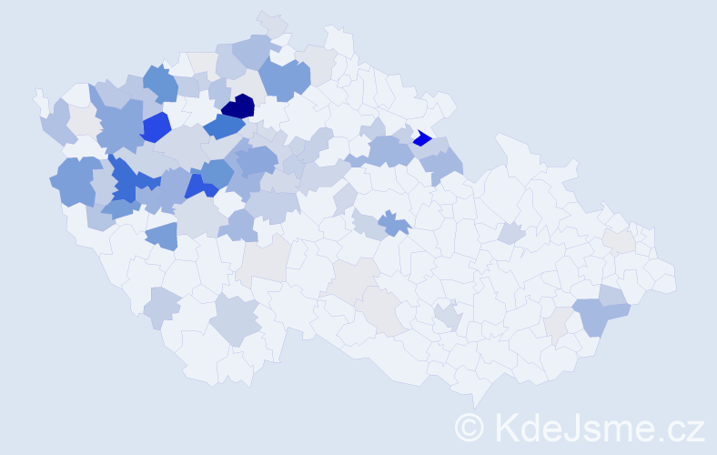 Příjmení: 'Rott', počet výskytů 354 v celé ČR
