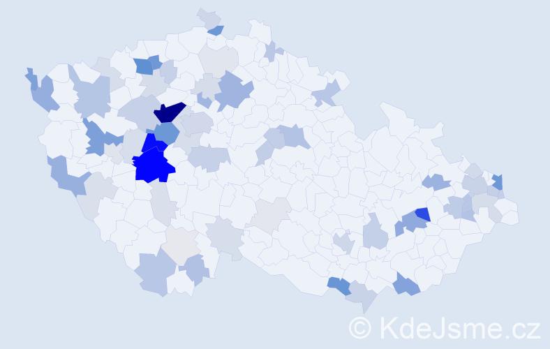 Příjmení: 'Ráczová', počet výskytů 233 v celé ČR