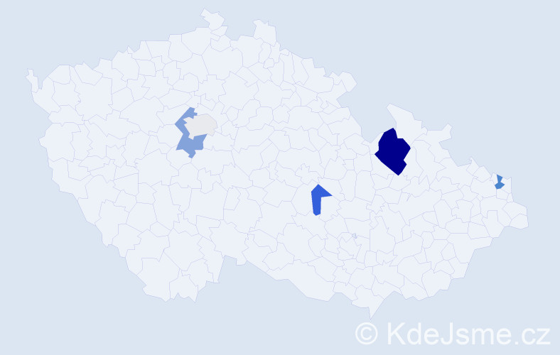 Příjmení: 'Keitzlová', počet výskytů 12 v celé ČR