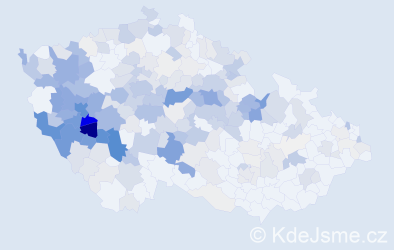 Příjmení: 'Skala', počet výskytů 1118 v celé ČR
