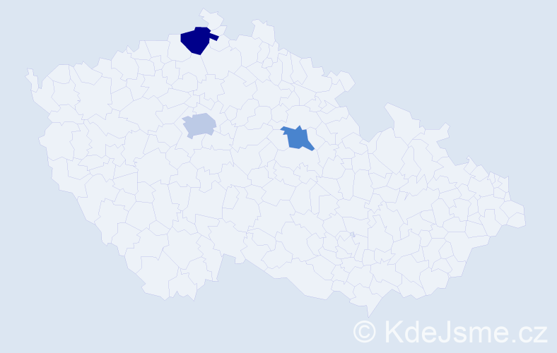 Příjmení: 'Löfelmannová', počet výskytů 8 v celé ČR