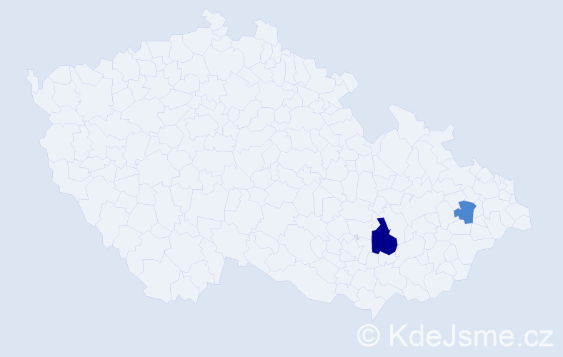 Příjmení: 'Sobolewski', počet výskytů 4 v celé ČR