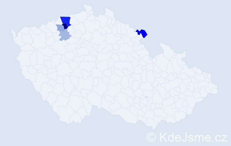 Příjmení: 'Kohlschütter', počet výskytů 17 v celé ČR