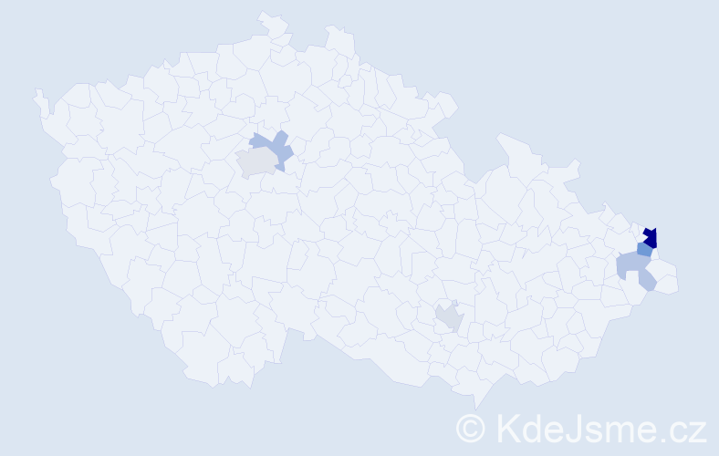 Příjmení: 'Maslowski', počet výskytů 28 v celé ČR