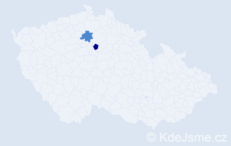 Příjmení: 'Balyan', počet výskytů 2 v celé ČR