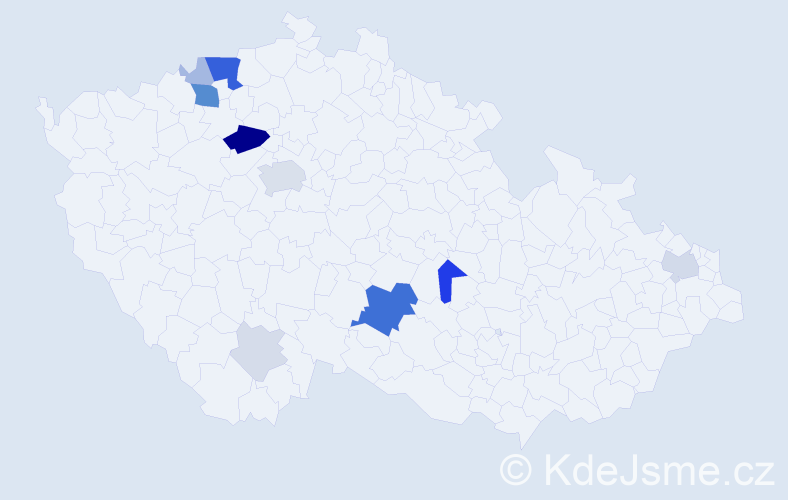 Příjmení: 'Gutwald', počet výskytů 37 v celé ČR