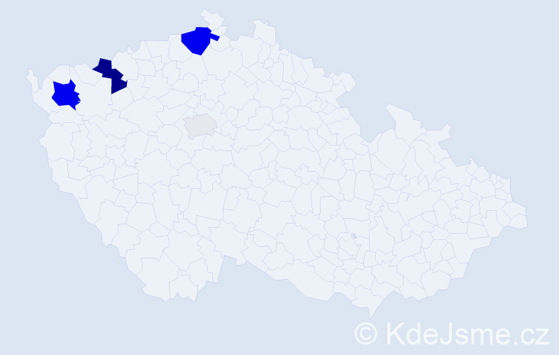 Příjmení: 'Zachula', počet výskytů 12 v celé ČR
