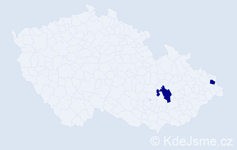 Příjmení: 'Barbušinová', počet výskytů 4 v celé ČR