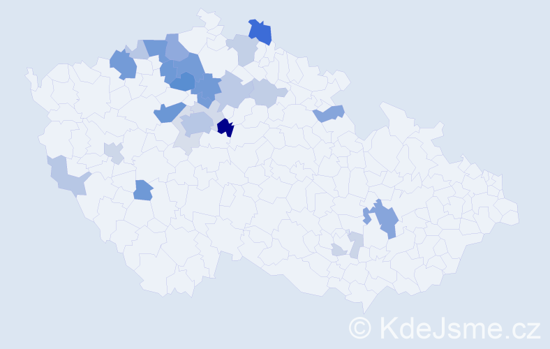 Příjmení: 'Schönfeld', počet výskytů 78 v celé ČR