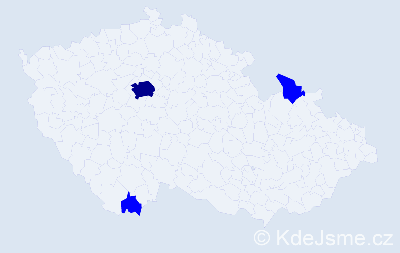 Příjmení: 'Rothmayerová', počet výskytů 4 v celé ČR