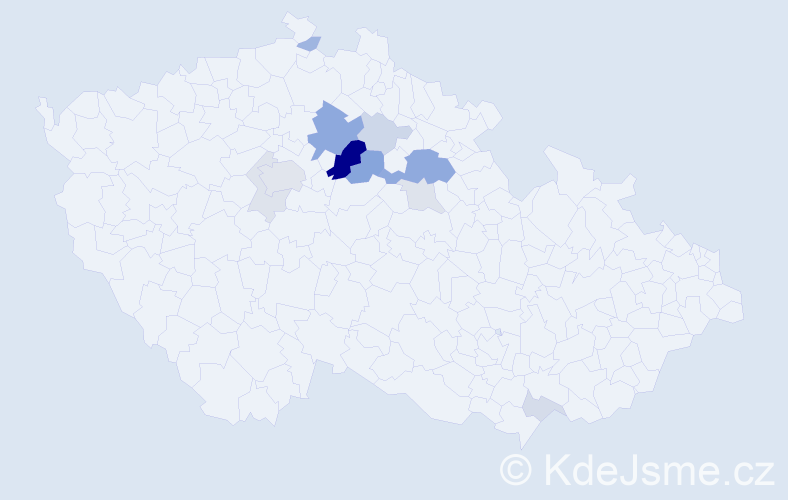 Příjmení: 'Matyásko', počet výskytů 35 v celé ČR