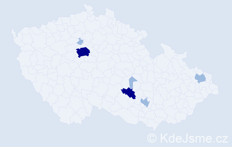 Příjmení: 'Firishchak', počet výskytů 12 v celé ČR