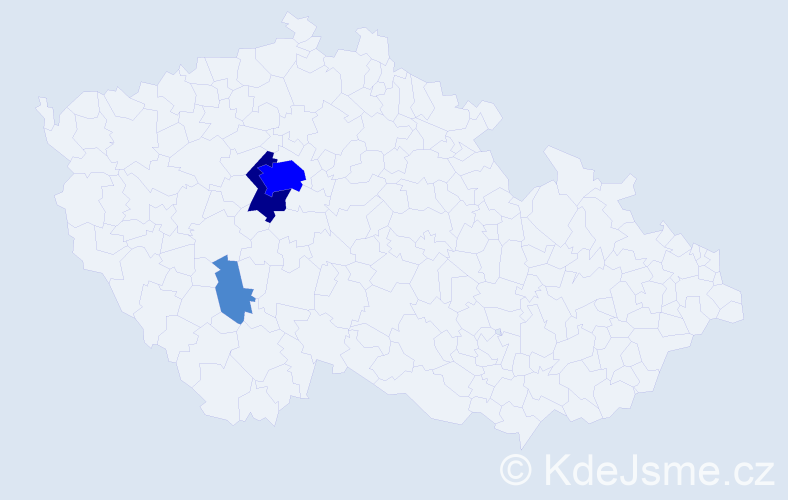 Příjmení: 'Wdowyczynová', počet výskytů 6 v celé ČR