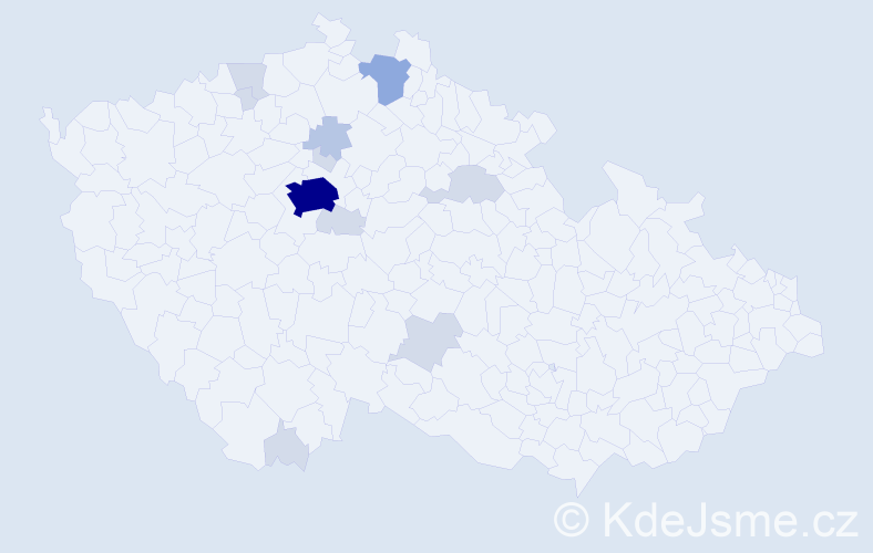 Příjmení: 'Korposh', počet výskytů 29 v celé ČR