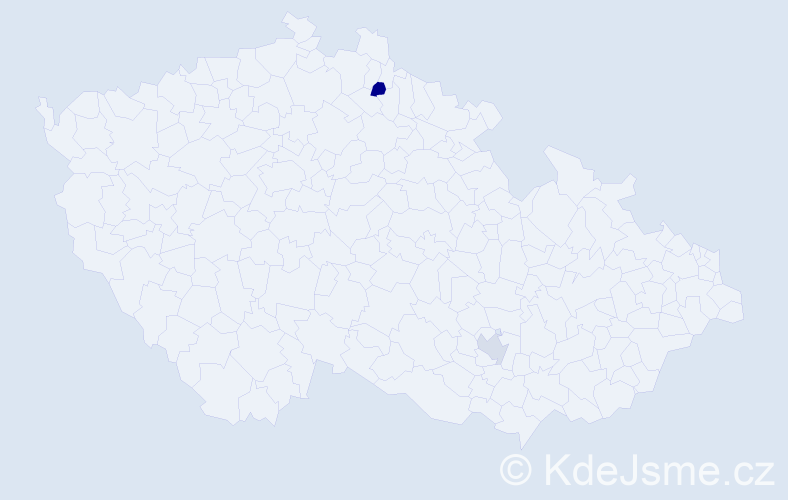 Příjmení: 'Kotowski', počet výskytů 8 v celé ČR