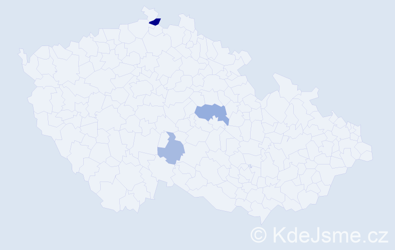 Příjmení: 'Sivčo', počet výskytů 6 v celé ČR