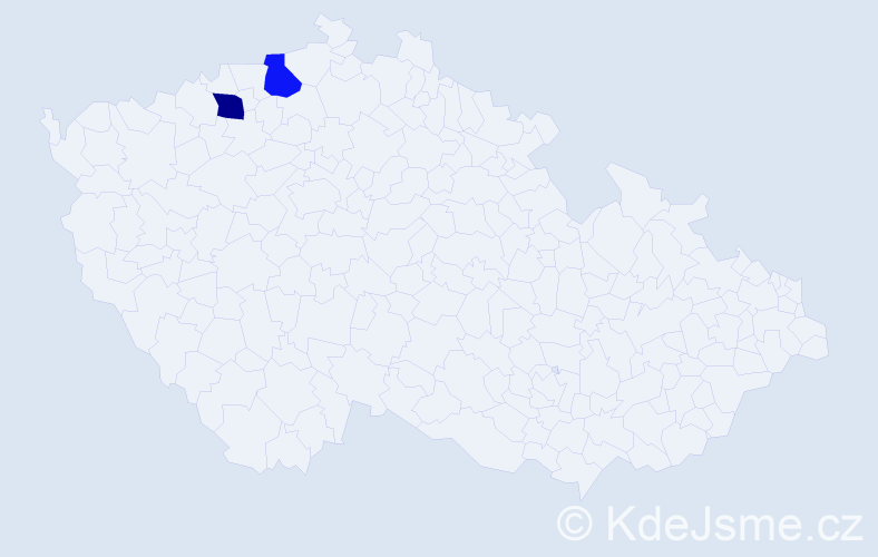 Příjmení: 'Lalkovics', počet výskytů 4 v celé ČR