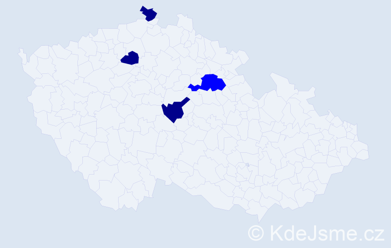 Příjmení: 'Schmutzerová', počet výskytů 7 v celé ČR