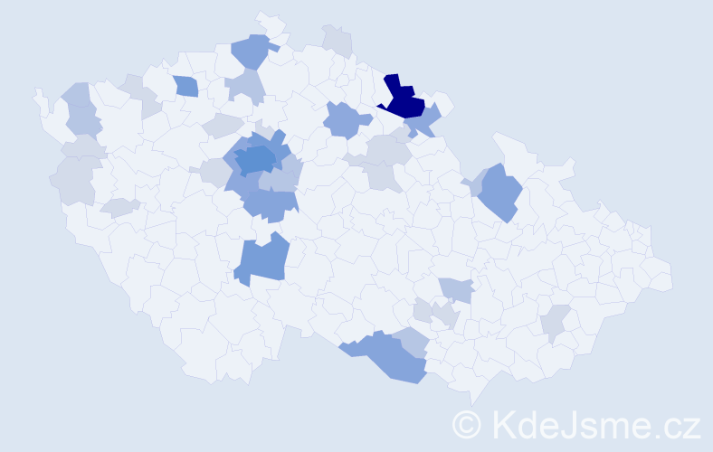 Příjmení: 'Demuthová', počet výskytů 94 v celé ČR