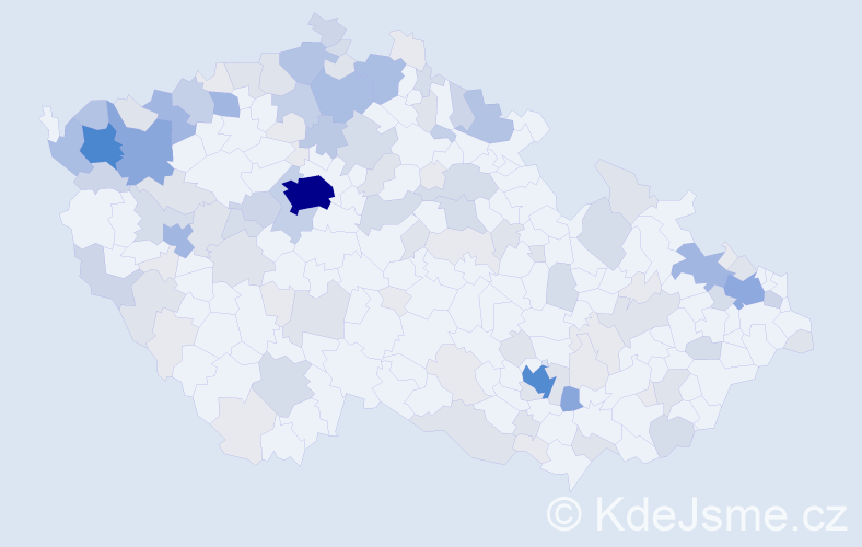 Příjmení: 'Lorenz', počet výskytů 384 v celé ČR