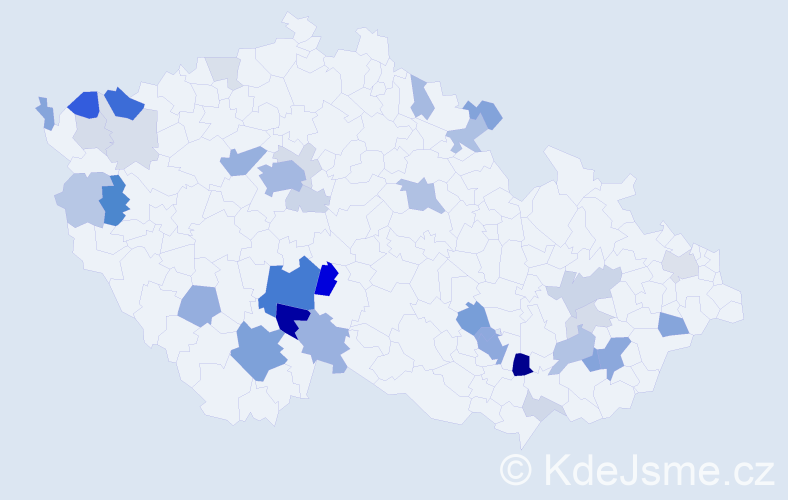 Příjmení: 'Eremiášová', počet výskytů 113 v celé ČR