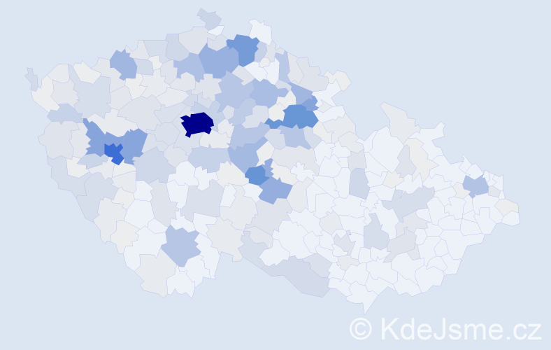 Příjmení: 'Karlová', počet výskytů 993 v celé ČR