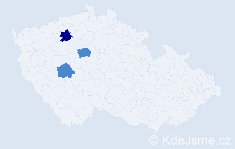 Příjmení: 'Poustevská', počet výskytů 8 v celé ČR