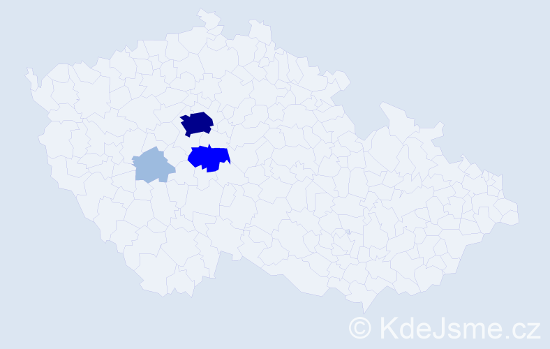 Příjmení: 'Grewe', počet výskytů 8 v celé ČR