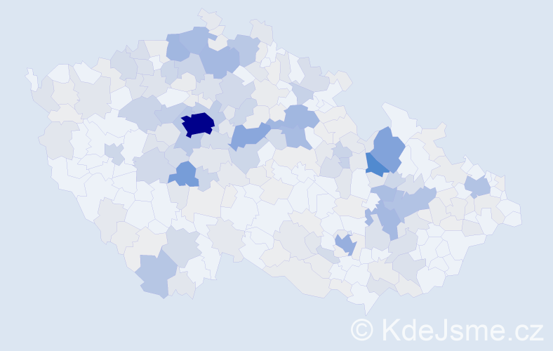 Příjmení: 'Doubravová', počet výskytů 1038 v celé ČR