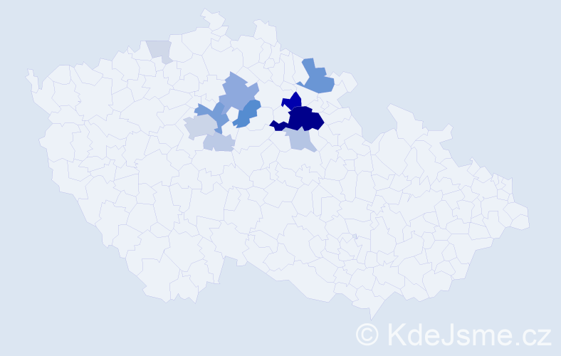 Příjmení: 'Erbsová', počet výskytů 48 v celé ČR