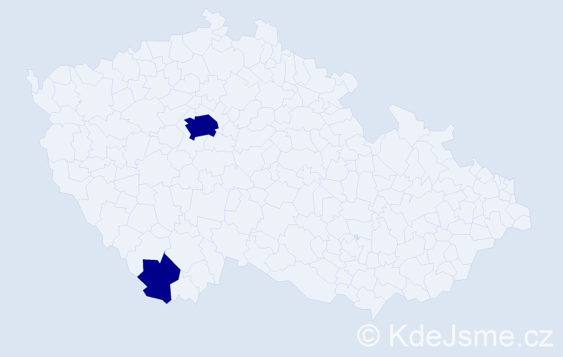 Příjmení: '"Al-Ahmad"', počet výskytů 2 v celé ČR